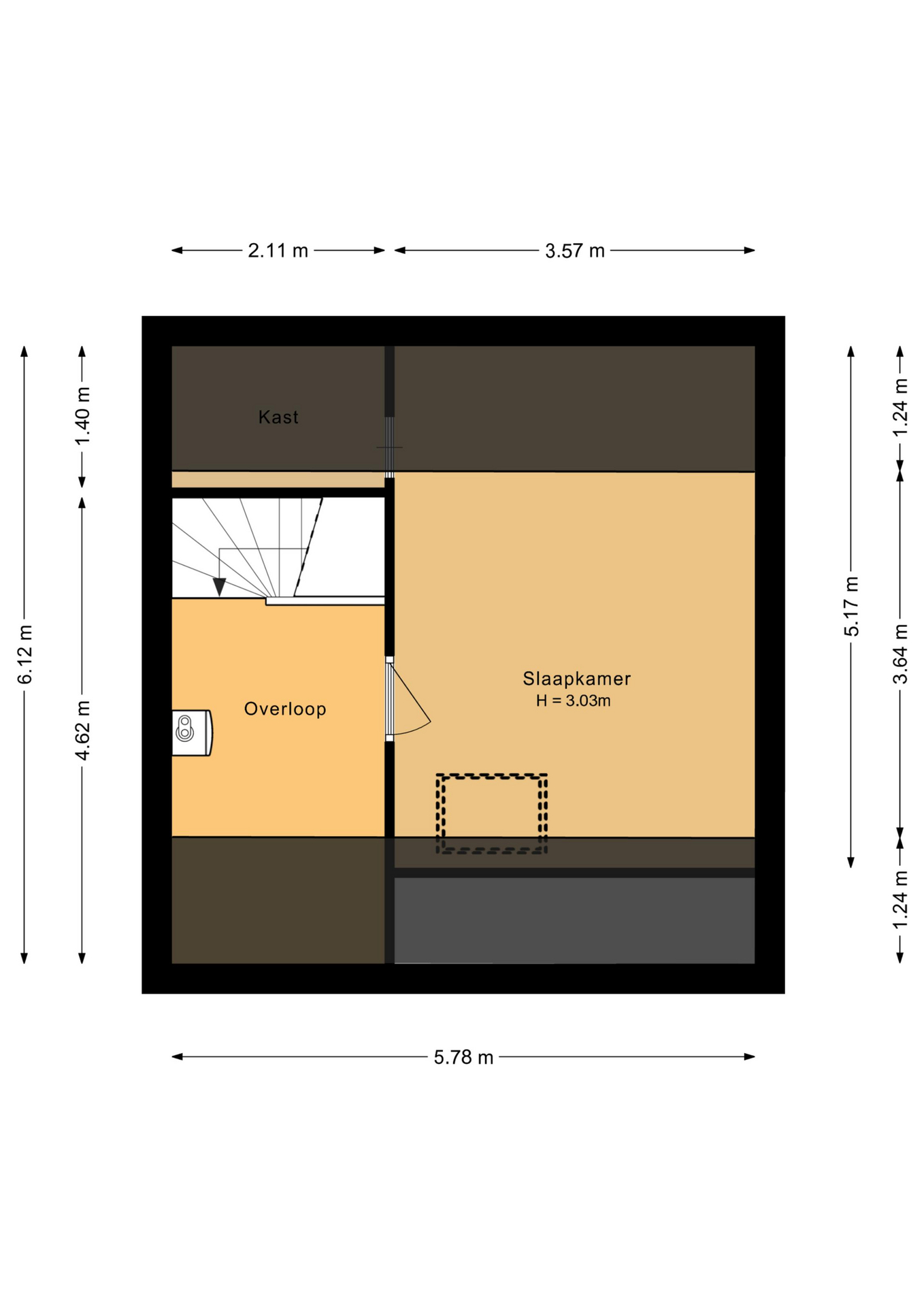 De veste 10 11 - 8231 JA - lelystad-plattegrond-3